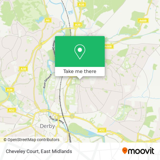 Cheveley Court map