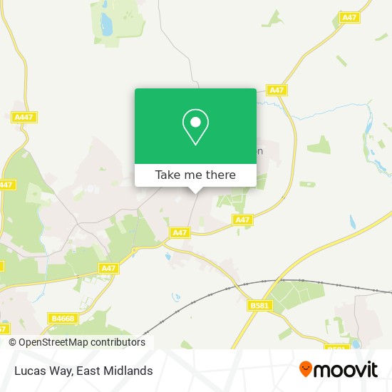 Lucas Way map