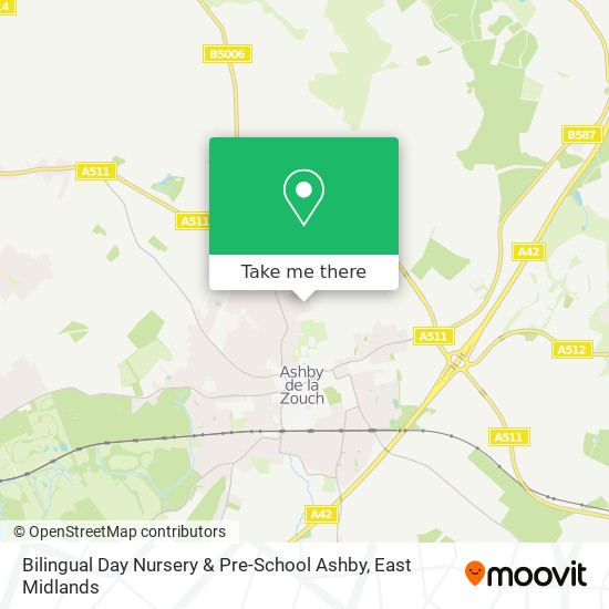 Bilingual Day Nursery & Pre-School Ashby map