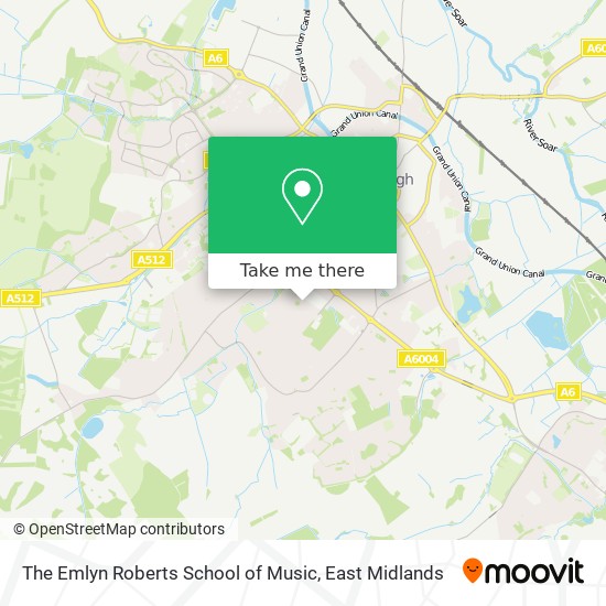 The Emlyn Roberts School of Music map