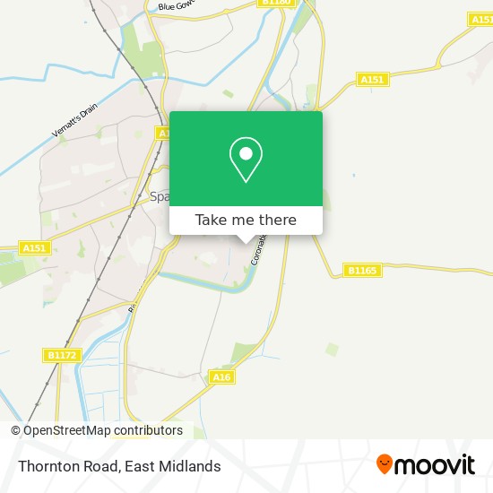 Thornton Road map