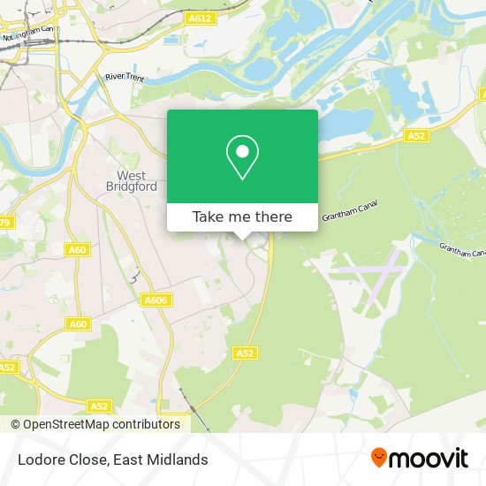 Lodore Close map