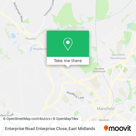 Enterprise Road Enterprise Close map