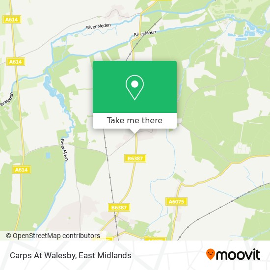 Carps At Walesby map