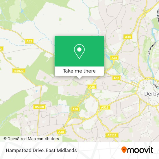 Hampstead Drive map