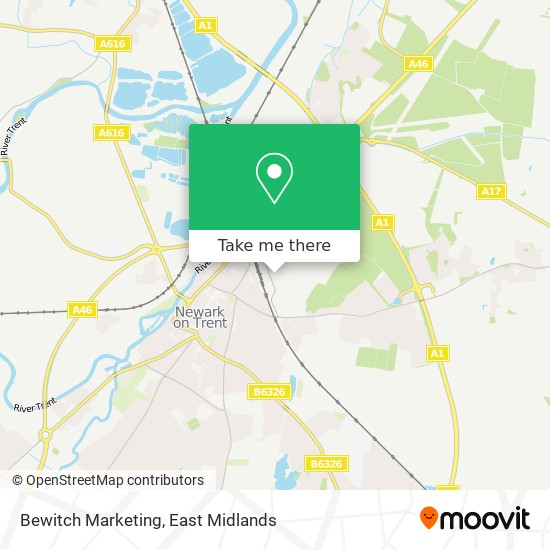 Bewitch Marketing map