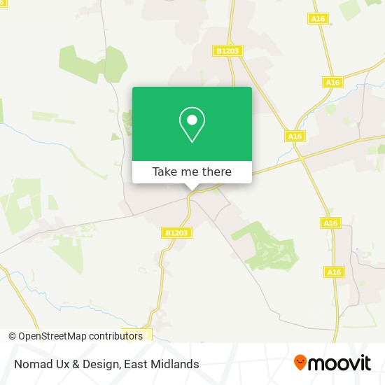 Nomad Ux & Design map