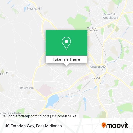 40 Farndon Way map