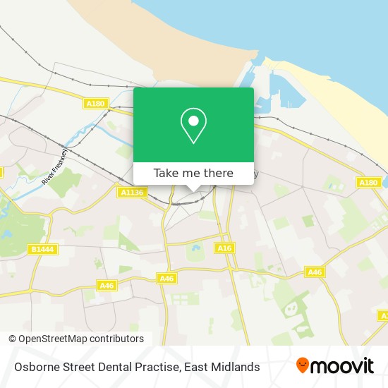 Osborne Street Dental Practise map