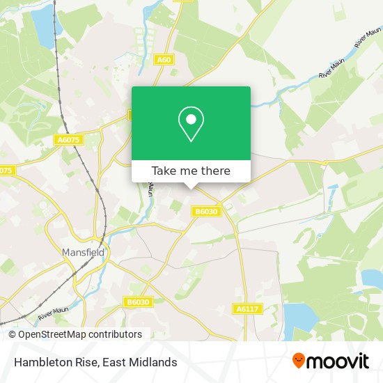 Hambleton Rise map