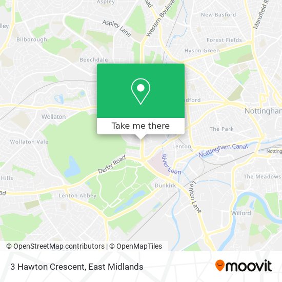 3 Hawton Crescent map