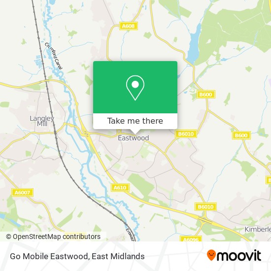 Go Mobile Eastwood map