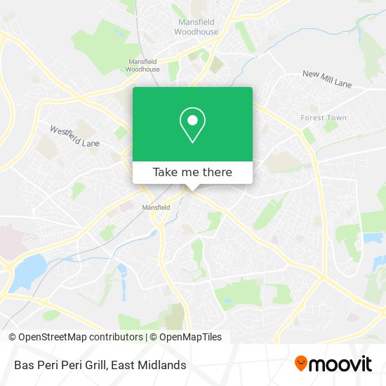 Bas Peri Peri Grill map