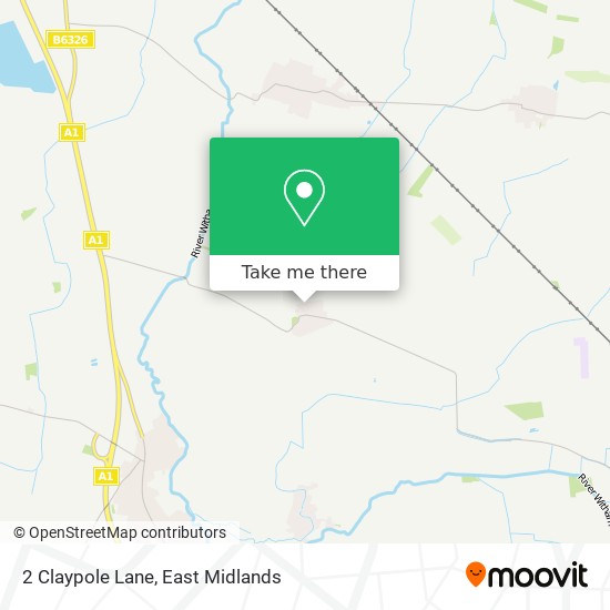 2 Claypole Lane map