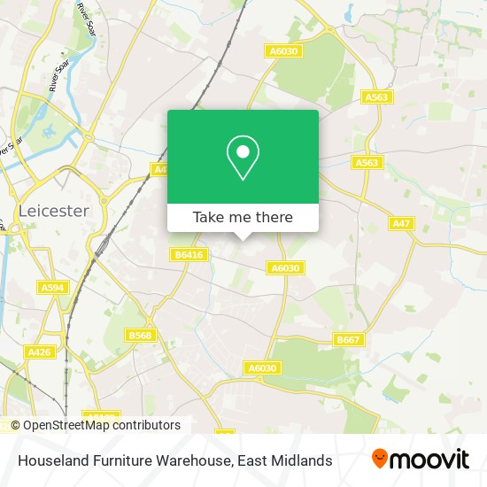 Houseland Furniture Warehouse map