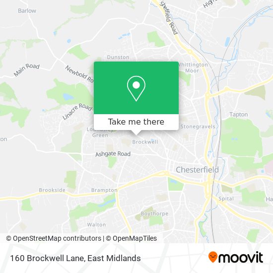 160 Brockwell Lane map