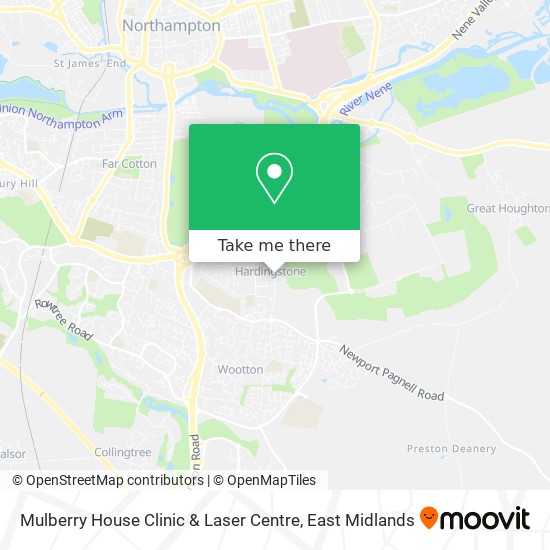Mulberry House Clinic & Laser Centre map