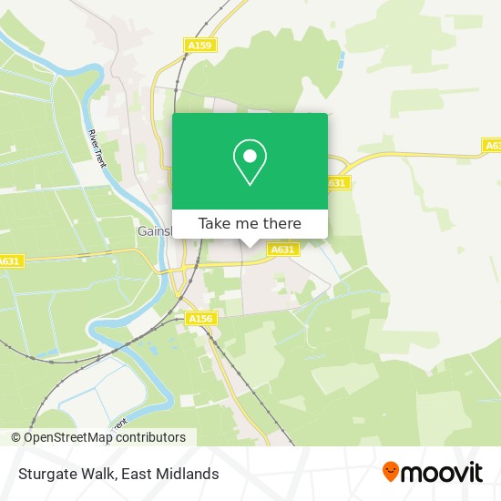 Sturgate Walk map