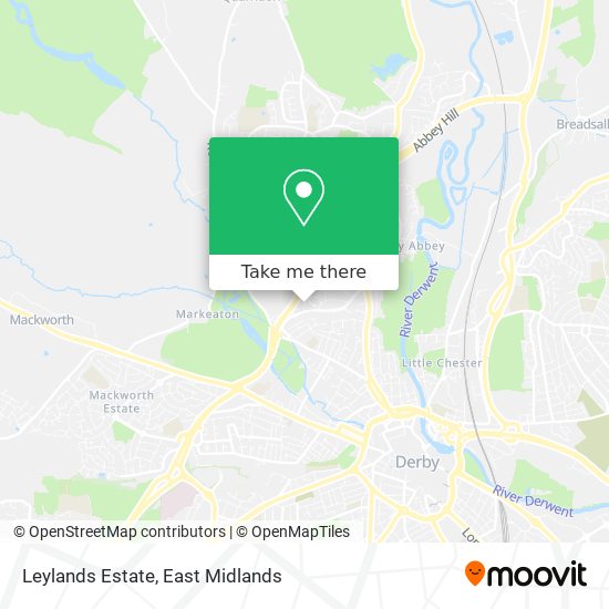 Leylands Estate map