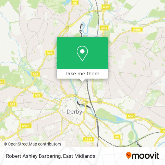Robert Ashley Barbering map