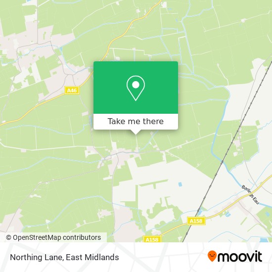 Northing Lane map