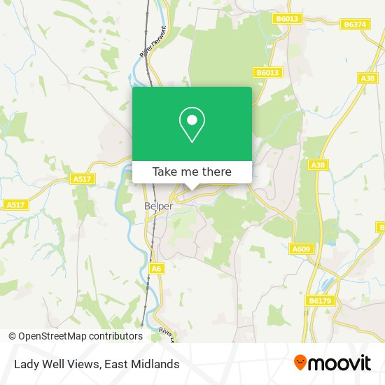 Lady Well Views map