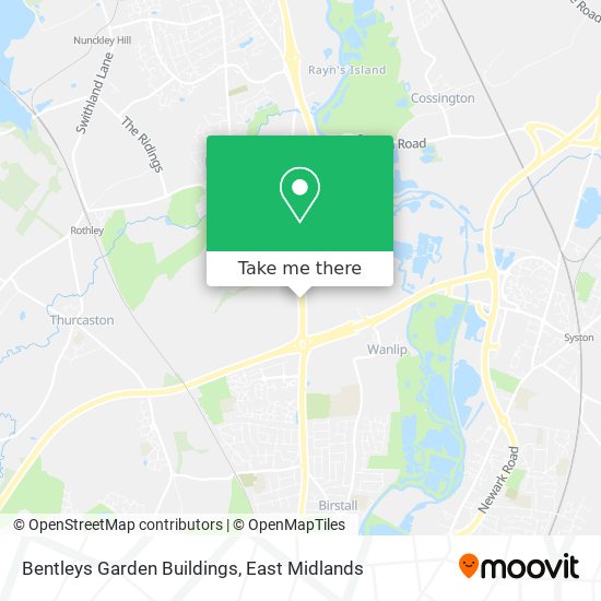 Bentleys Garden Buildings map