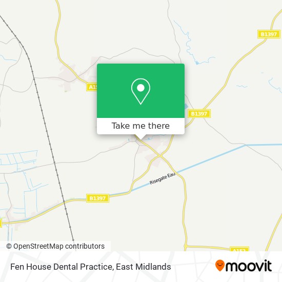 Fen House Dental Practice map