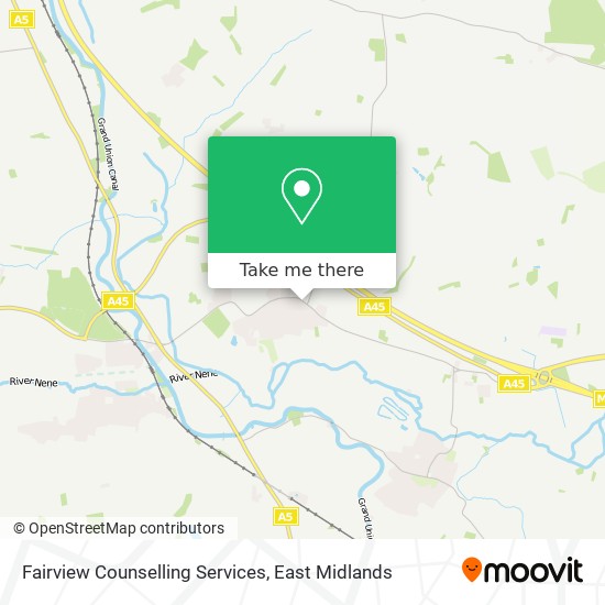 Fairview Counselling Services map