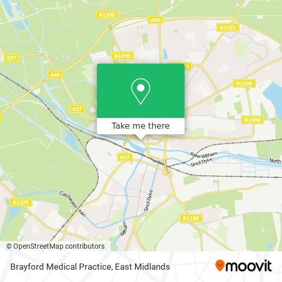 Brayford Medical Practice map