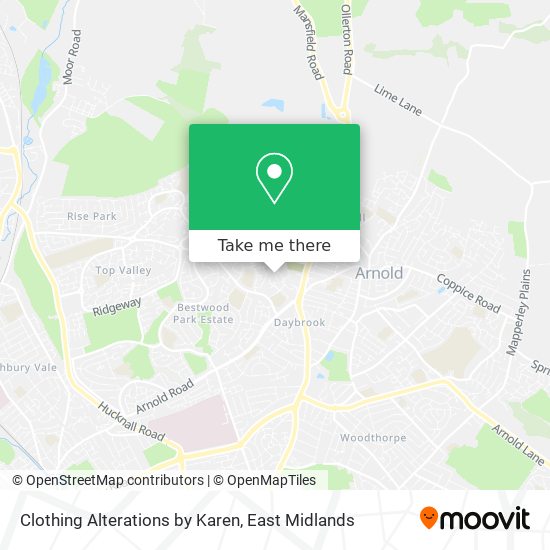 Clothing Alterations by Karen map