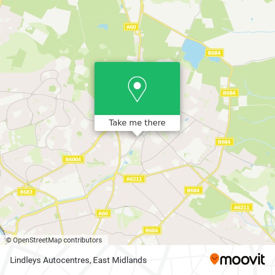 Lindleys Autocentres map