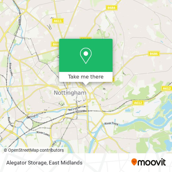 Alegator Storage map