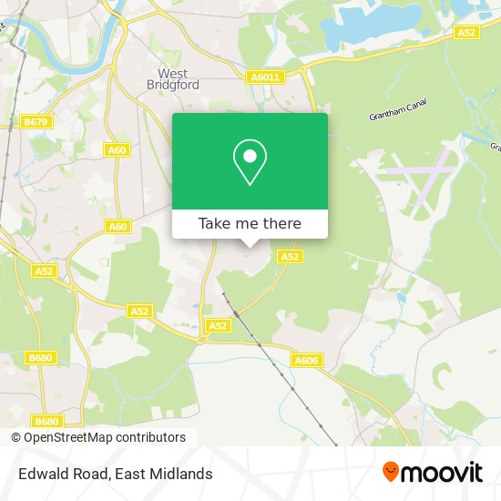 Edwald Road map
