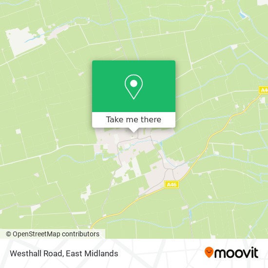 Westhall Road map