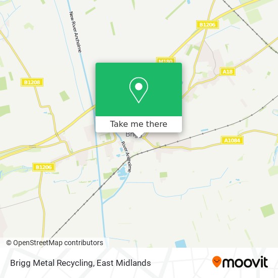 Brigg Metal Recycling map