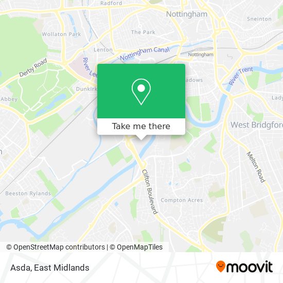 Asda map