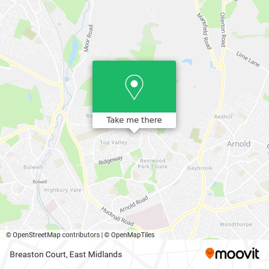 Breaston Court map