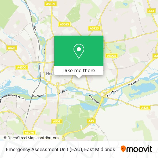 Emergency Assessment Unit (EAU) map