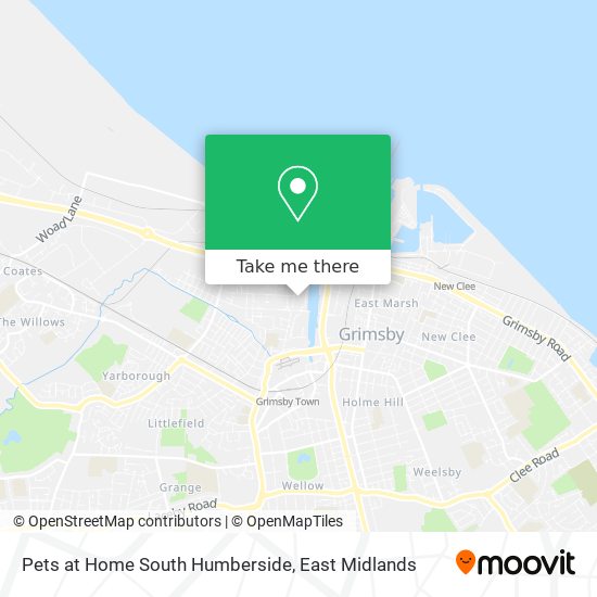 Pets at Home South Humberside map