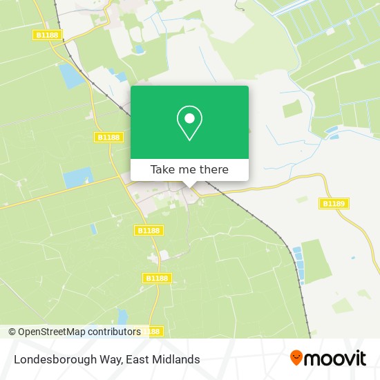 Londesborough Way map
