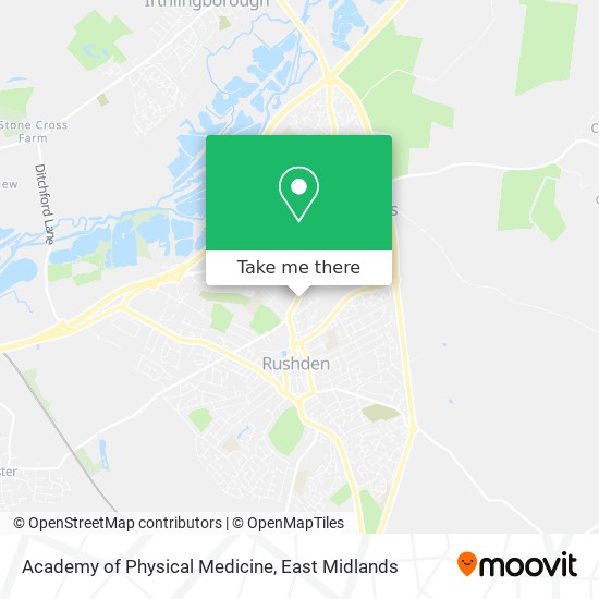 Academy of Physical Medicine map