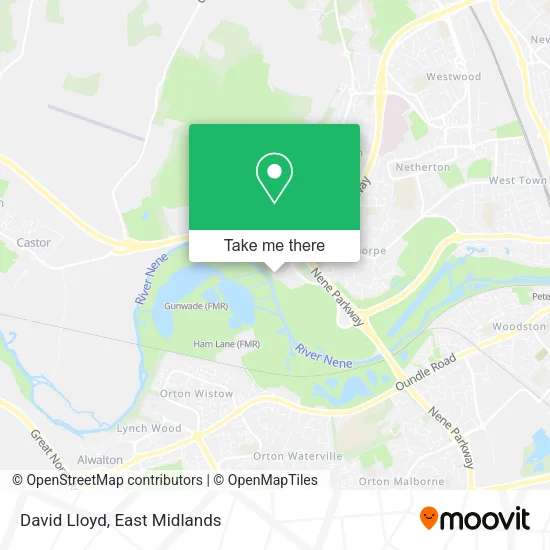 David Lloyd map