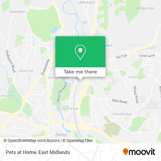 Pets at Home map