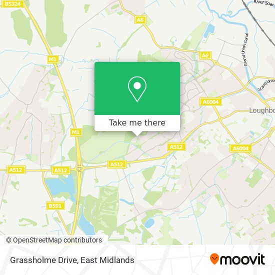 Grassholme Drive map