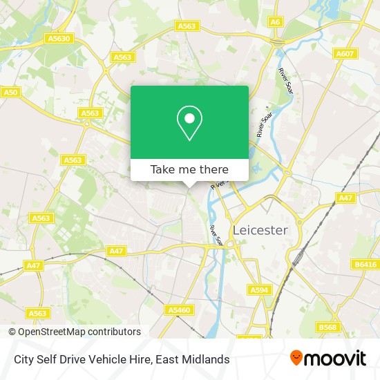 City Self Drive Vehicle Hire map