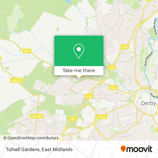 Tufnell Gardens map