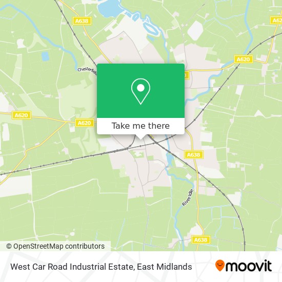 West Car Road Industrial Estate map