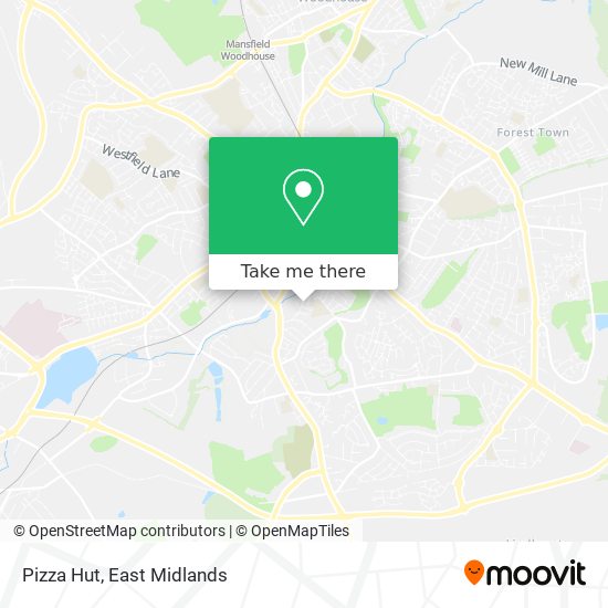 Pizza Hut map