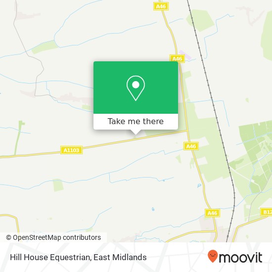 Hill House Equestrian map